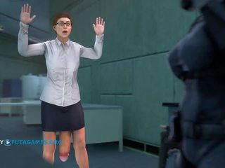 Futa dengan sangat besar lingga di kantor, gameplay episode