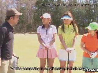 Japanhdv golf penggemar erika hiramatsu nao yuzumiya nana kunimi scene3 karavan