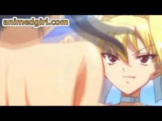 Tied up hentai hardcore fuck by shemale anime film