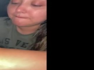 Sucking neighbors pecker while husband is gone