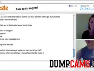 32DD boobs darling in omegle showing boobs to big prick - DumpCams.com