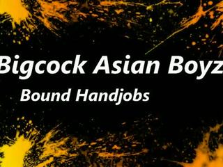 Σκληρά επάνω asianguys 1on1 boundhandjobs